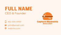 Burger Recipe Book Business Card Image Preview