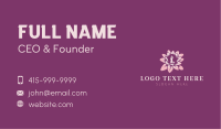 Flower Zen Yoga Business Card Image Preview