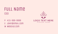 Ethereal Beauty Woman Business Card Image Preview