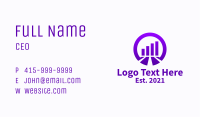 Purple Graph Realty  Business Card