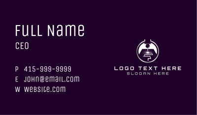 Laser Engraving Fabrication Business Card Image Preview
