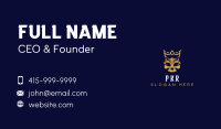 Royal Skull Crown Business Card Image Preview