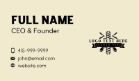 Artisan Haircut Barber Pole Business Card Image Preview