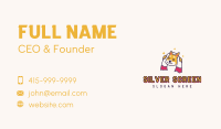 Dog Grooming Towel Business Card Image Preview