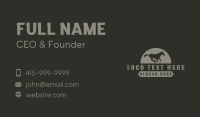 Vintage Western Horse Business Card Preview