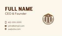 Lawyer Legal Courthouse Business Card Image Preview