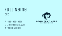 Esports Monkey Video Game  Business Card Image Preview