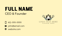 Whisk Flour Baking Business Card Image Preview