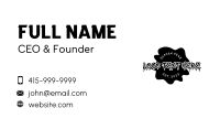 Graffiti Art Wordmark Business Card Preview