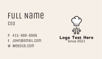 Chef Octopus Restaurant Business Card Image Preview