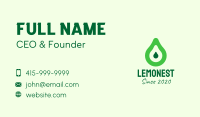 Fresh Green Avocado Business Card Image Preview