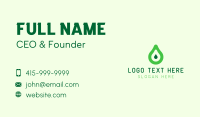 Fresh Green Avocado Business Card Preview