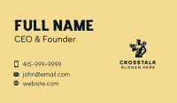 Barbell Fitness Gym Business Card Image Preview