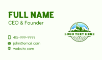 Lawn Mower Gardening Business Card Preview