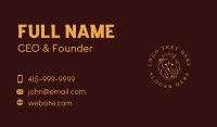 Lion Beast King Business Card Design