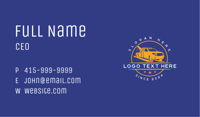 Dispatch Tow Truck Business Card Image Preview