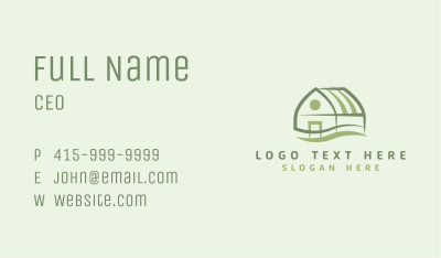 Green House Realty Business Card Image Preview