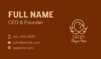 Eagle Head Outline Business Card Image Preview