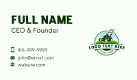 Landscaping Lawn Mower Business Card Image Preview