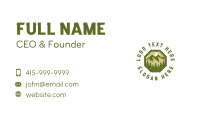Mountain Forest Explorer Business Card Image Preview