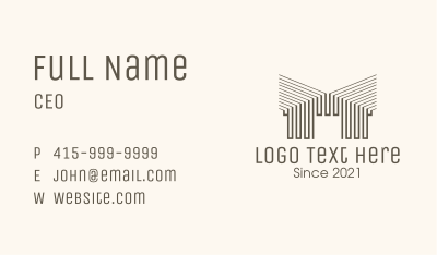 Premium Housing Real Estate Business Card Image Preview