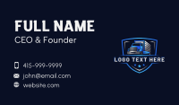 Logistics Trucking Automotive Business Card Preview