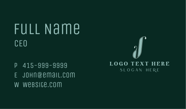 Tailor Clothing Style Business Card Design Image Preview