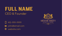 Regal Crest Horse Business Card Image Preview