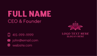 Lotus Spa Wellness Business Card Image Preview