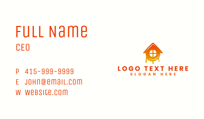 House Paint Drip Business Card Image Preview