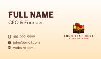 Wyoming Indian Paintbrush Flower Business Card Preview