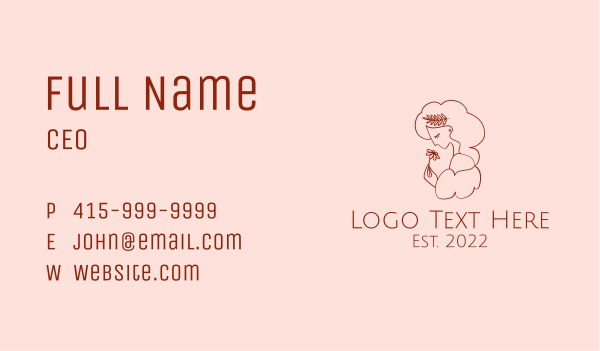 Fashion Stylist Woman  Business Card Design Image Preview