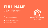 Housing Real Estate Business Card Design