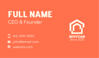 Housing Real Estate Business Card Image Preview