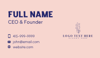 Crystal Hand Jewelry Business Card Design