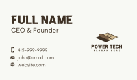 Wooden Floor Installation Business Card Image Preview