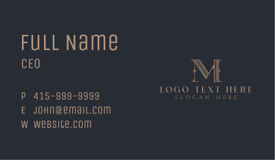 Luxury Elegant Decorative Business Card Image Preview