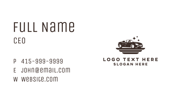 Luxury Automotive Car Business Card Design Image Preview