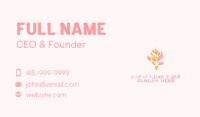 Spring Bloom Bouquet  Business Card Image Preview