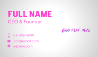 Street Art Graffiti Business Card Preview