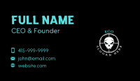 Skull Target Army Business Card Design