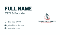 Football Varsity Player Business Card Image Preview