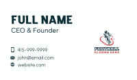 Football Varsity Player Business Card Image Preview