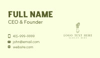 Backyard Gardening Gloves Business Card Preview