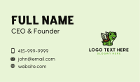 Turtle Dove  Mascot Business Card Image Preview