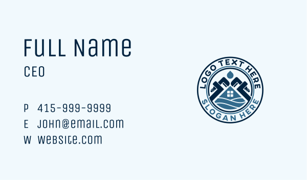 Pipe Maintenance Plumber Business Card Design Image Preview