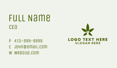Cannabis Vape Shop  Business Card Image Preview