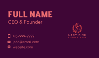 Lady Justice Scales Business Card Image Preview