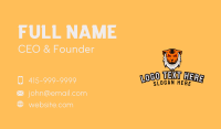 Wild Tiger Animal  Business Card Design