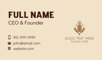 Bread Loaf Baker King Business Card Image Preview